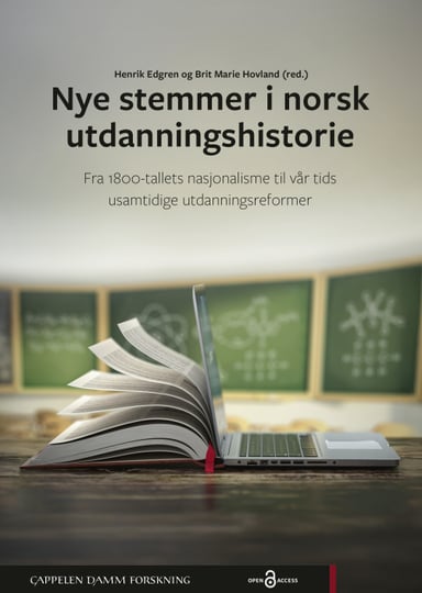 Omslag av "Nye stemmer i norsk utdanningshistorie"