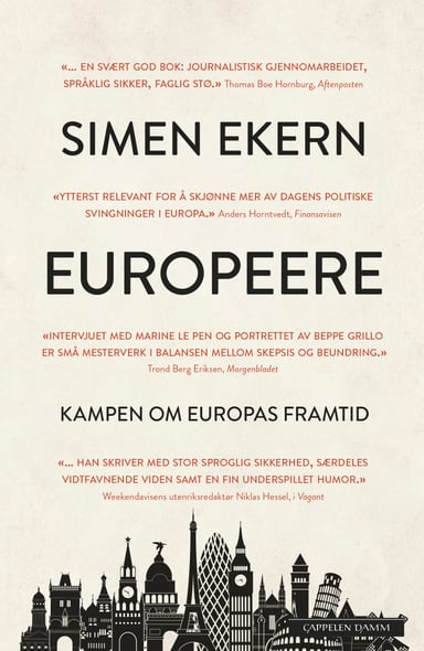 Omslag av "Europeere"
