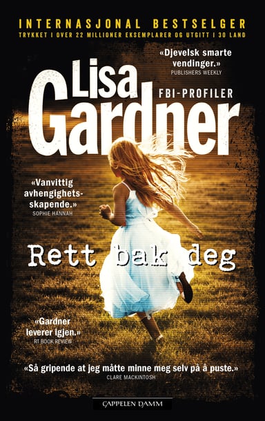 Omslag av "Rett bak deg"