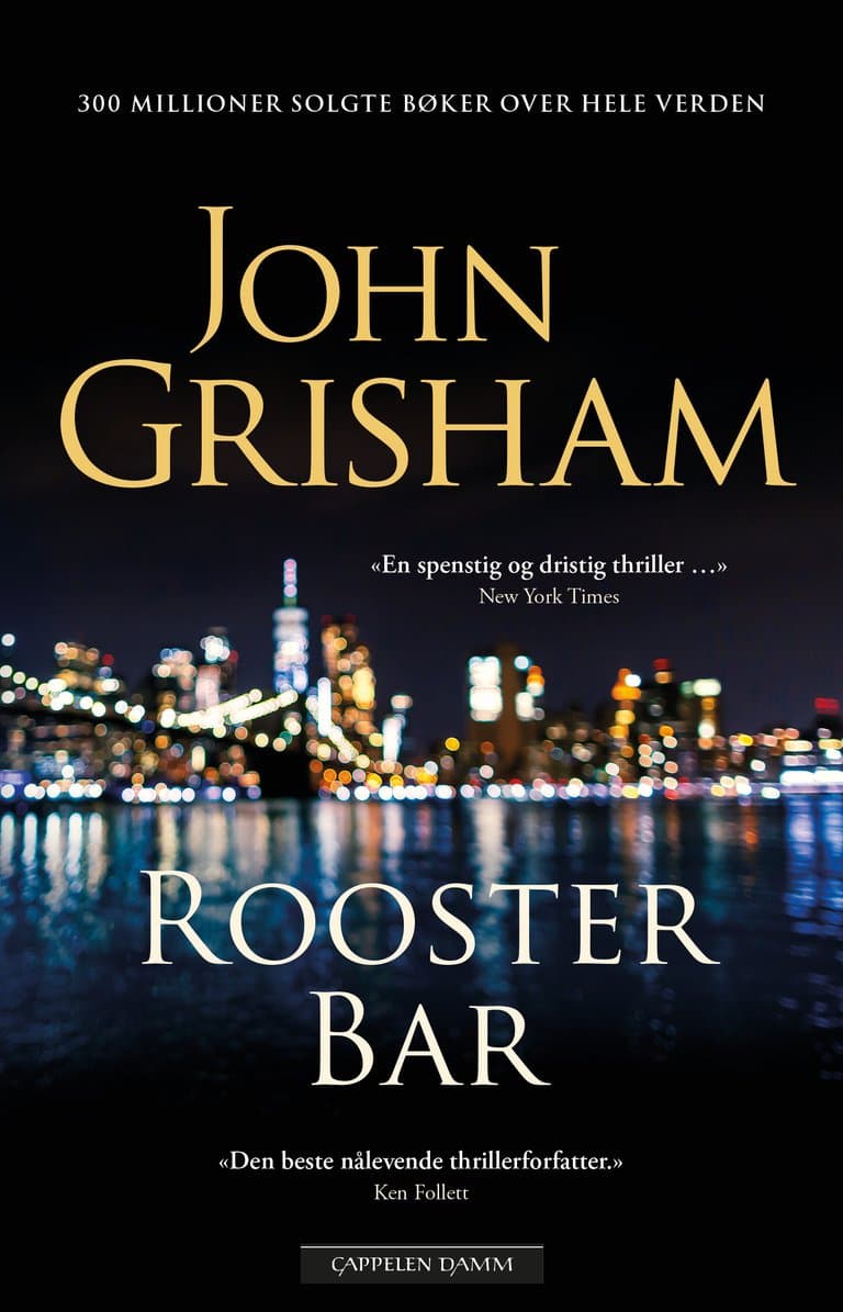 Omslag Rooster Bar av John Grisham (Innbundet)