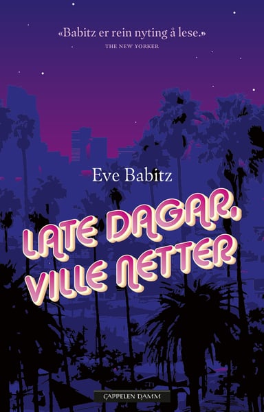 Omslag av "Late dagar, ville netter"