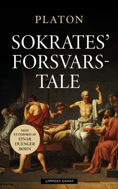 Omslag av "Sokrates' forsvarstale"