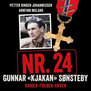 Omslag av "Nr. 24 Gunnar «Kjakan» Sønsteby"
