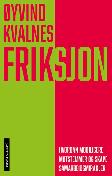 Omslag av "Friksjon"