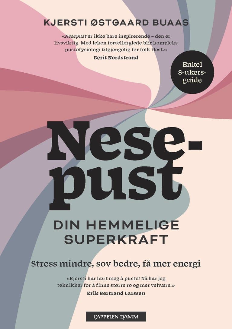 Omslag Nesepust av Kjersti Østgaard Buaas (Innbundet)