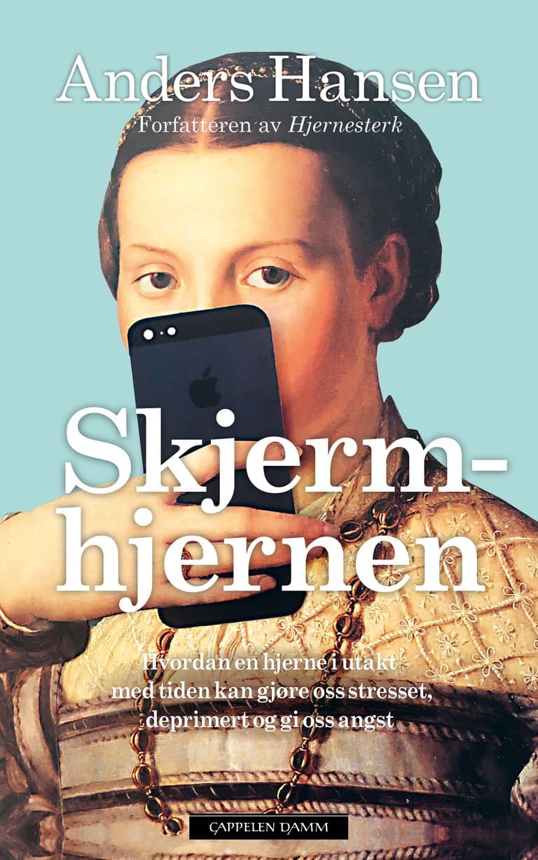 Omslag Skjermhjernen av Anders Hansen (Innbundet)