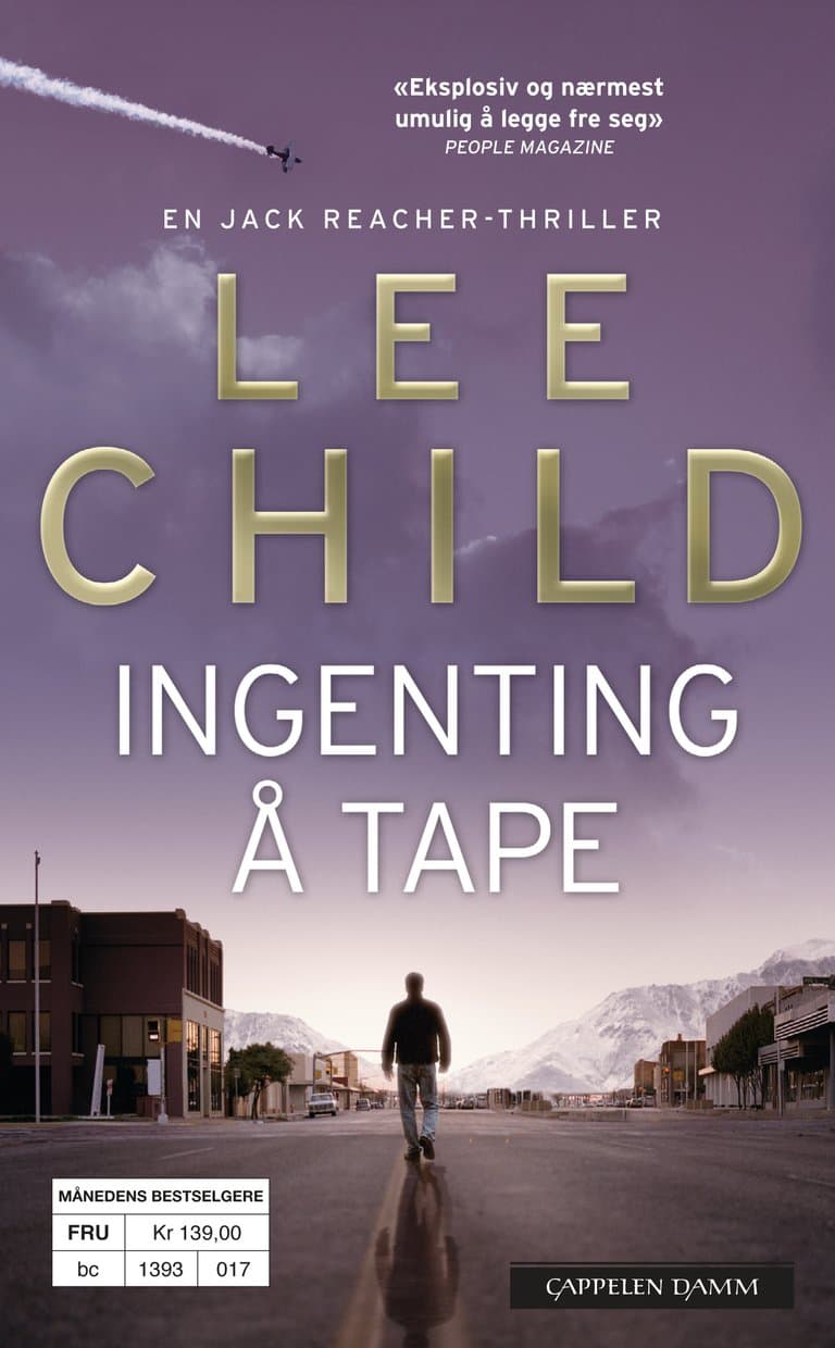 Omslag Ingenting å tape av Child, Lee (Heftet)