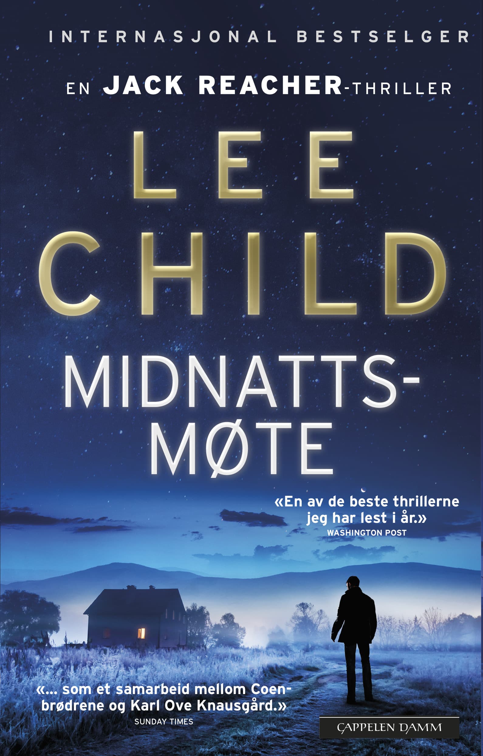 Omslag Midnattsmøte av Lee Child (Innbundet)