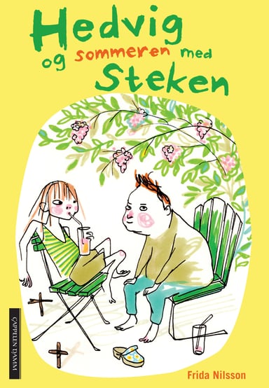Omslag av "Hedvig og sommeren med Steken"