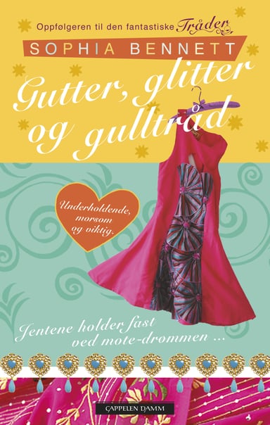 Omslag av "Gutter, glitter og gulltråd"