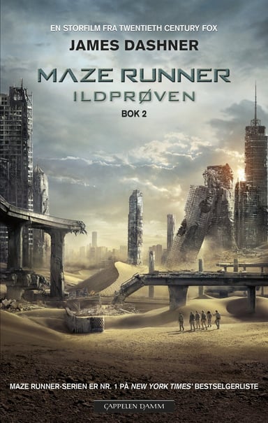 Omslag av "The maze runner 2. Ildprøven"