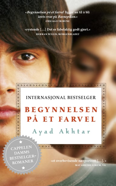 Omslag av "Begynnelsen på et farvel"