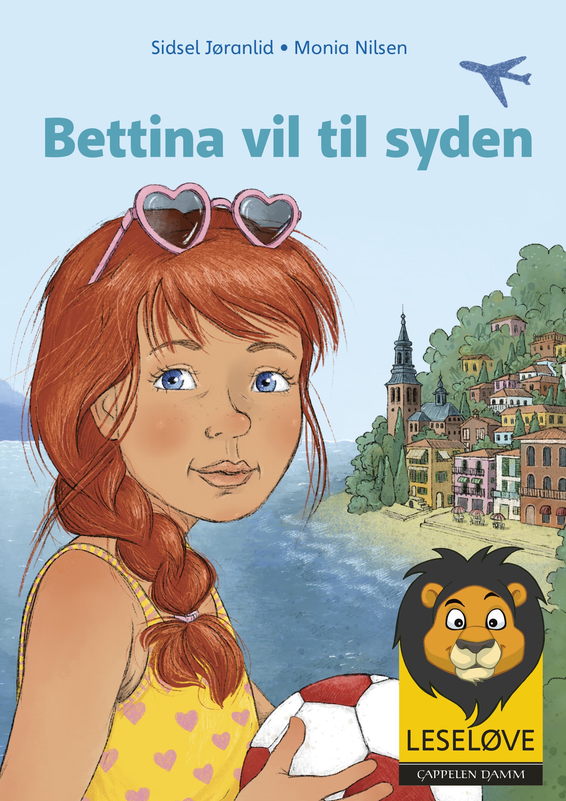 Omslag Leseløve - Bettina vil til Syden av Sidsel Jøranlid (Innbundet)