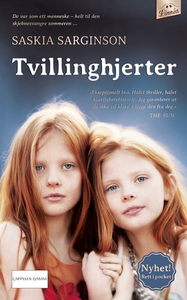 Omslag av "Tvillinghjerter"