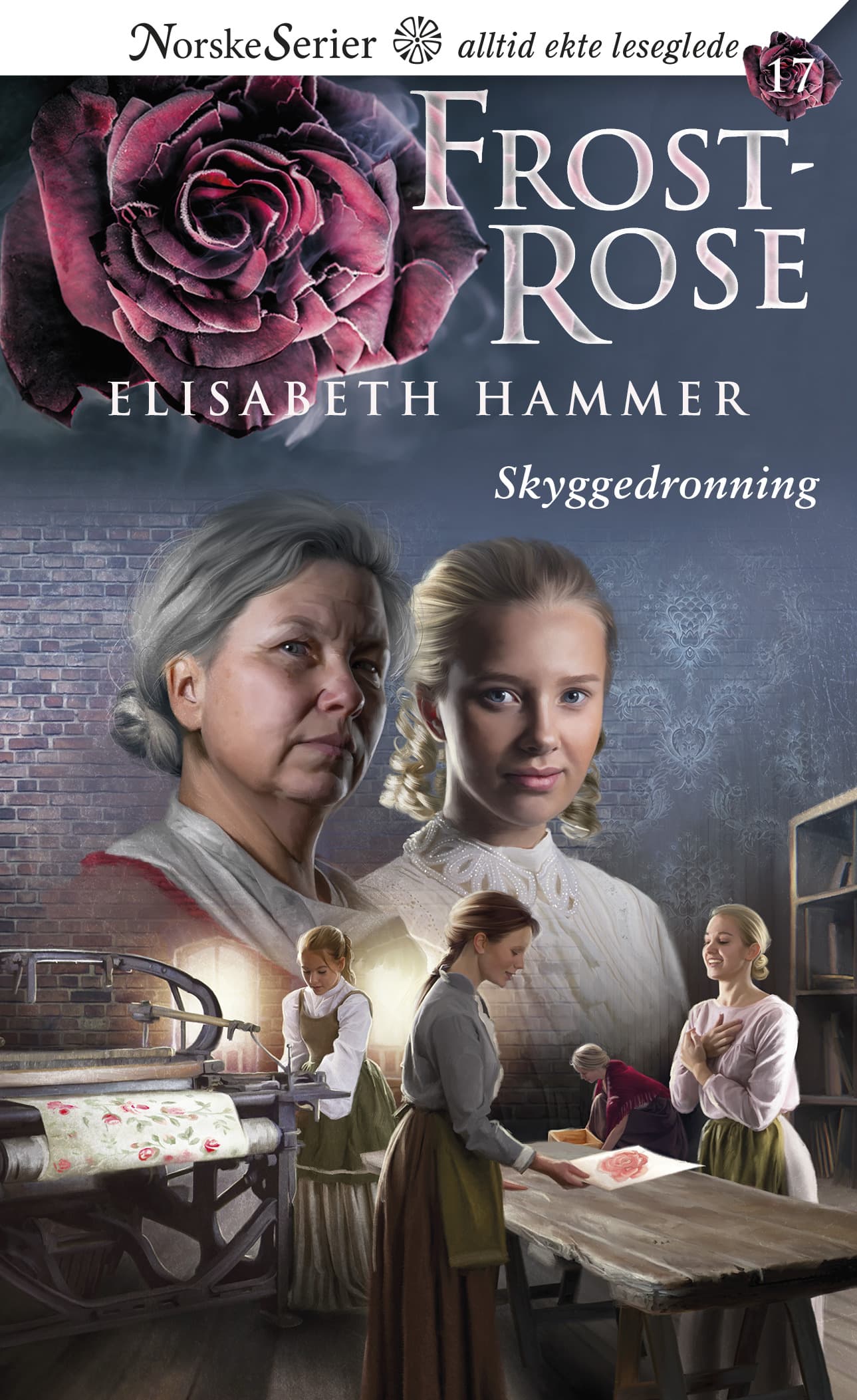 Omslag Skyggedronning av Elisabeth Hammer (Heftet)