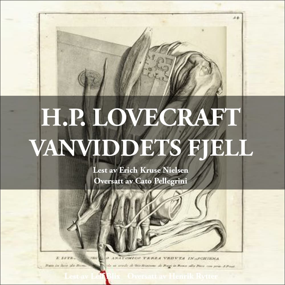 Omslag Vanviddets fjell av Howard Phillips Lovecraft (Lydbok)