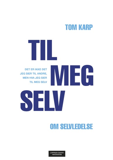 Omslag av "Til meg selv"