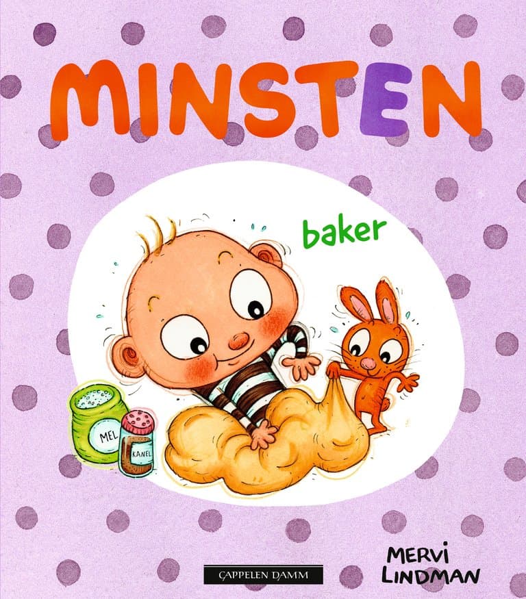 Omslag Minsten baker av Mervi Lindman (Innbundet)