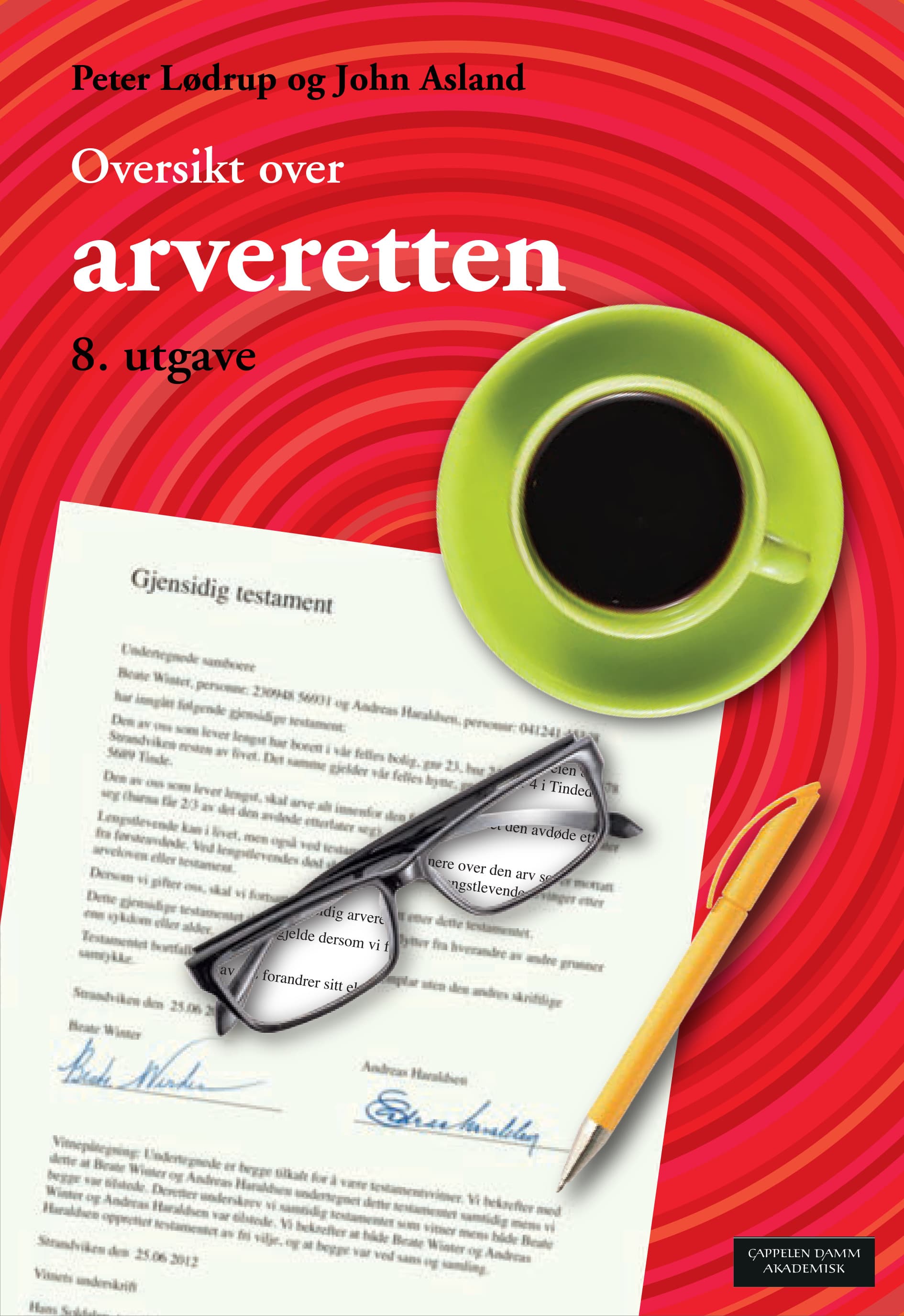 Omslag Oversikt over arveretten av Peter Lødrup og John Asland (Ebok)