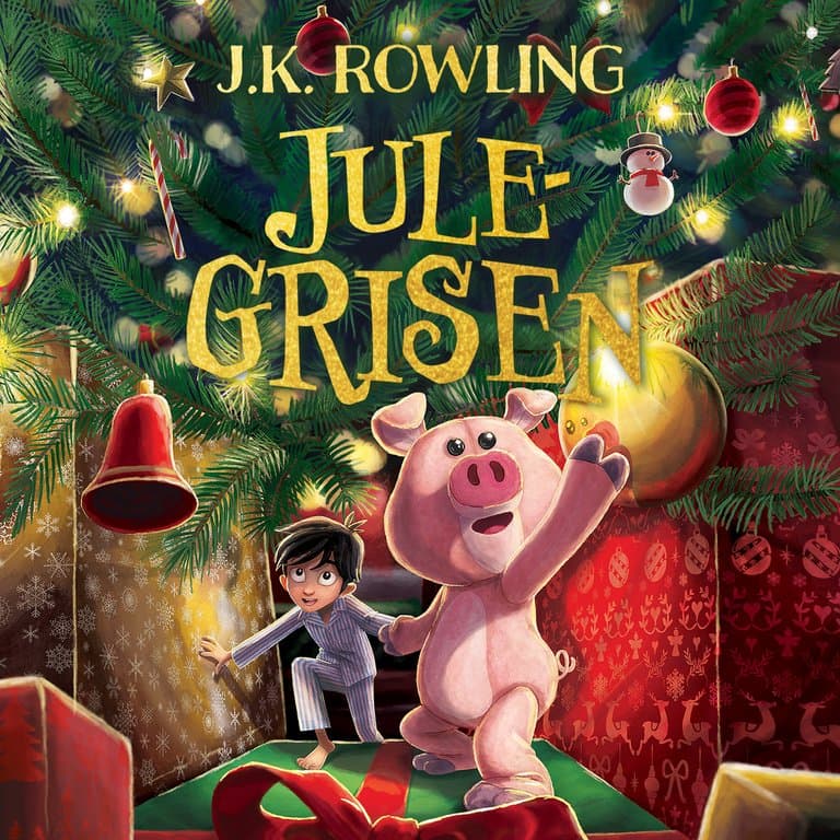 Omslag Julegrisen av J.K. Rowling (Lydbok)