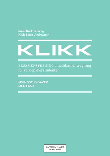 Omslag av "Klikk"
