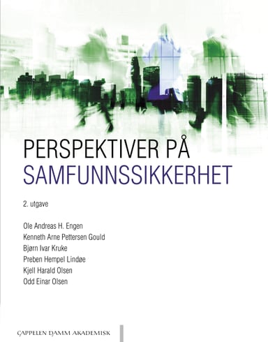 Omslag av "Perspektiver på samfunnssikkerhet"