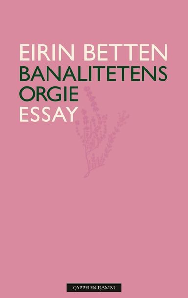 Omslag av "Banalitetens orgie"