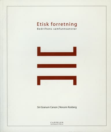Etisk forretning