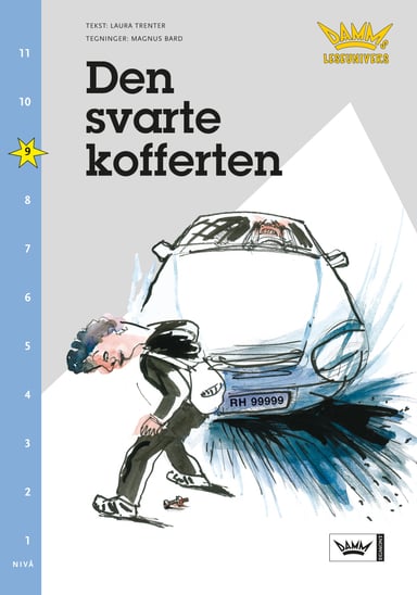 Omslag av "Damms leseunivers 1: Den svarte kofferten"