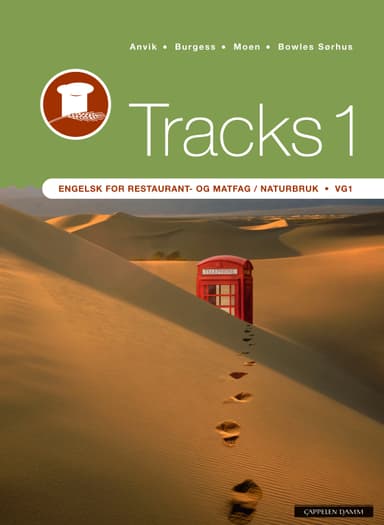 Tracks 1 Engelsk for restaurant- og matfag / Naturbruk Vg1