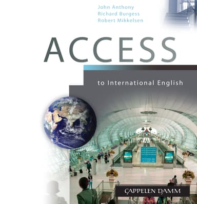 Access to International English (2012) Lærer-CDer