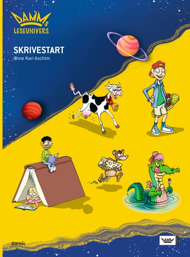 Omslag av "Damms leseunivers Skrivestart"