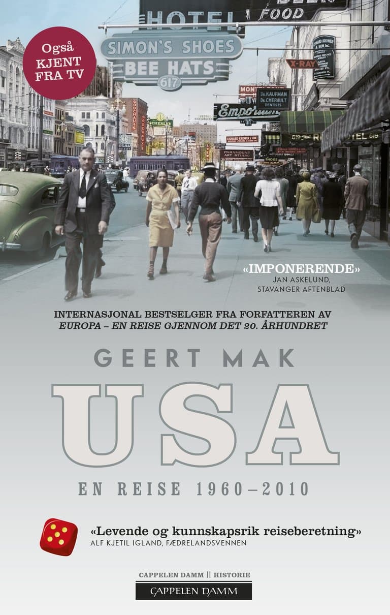 Omslag USA - En reise 1960-2010 av Geert Mak (Heftet)