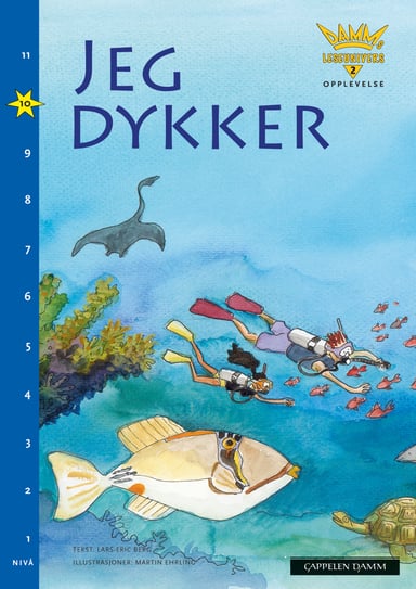 Omslag av "Damms leseunivers 2 Opplevelse: Jeg dykker"