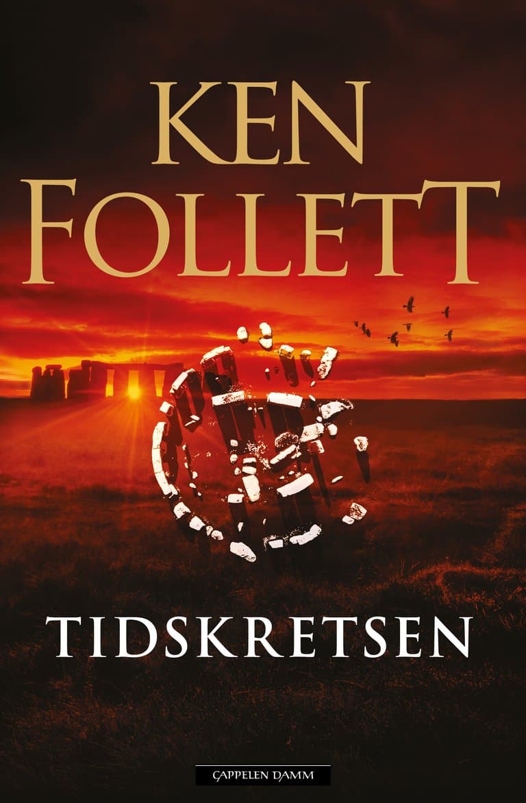 Omslag Tidskretsen av Ken Follett (Heftet)