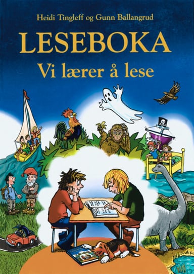 Omslag av "Leseboka : Vi lærer å lese - bokmål"