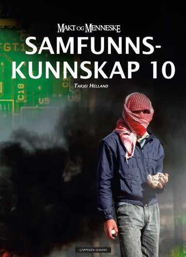 Omslag av "Makt og Menneske Samf. 10 nn"