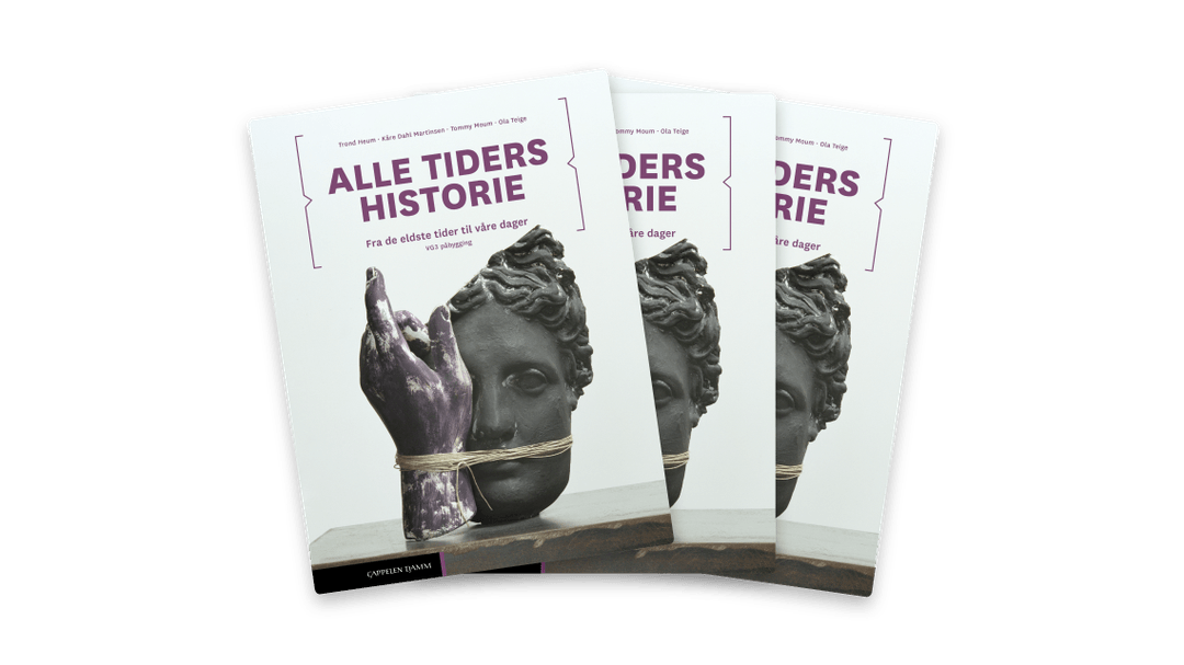 Omslag fra verk "Alle tiders historie påbygg (LK20)"
