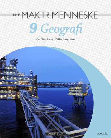 Omslag av "Nye Makt og Menneske 9 Geografi"