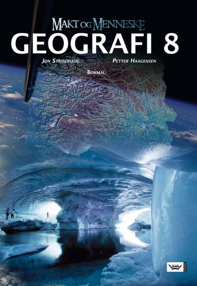 Omslag av "Makt og Menneske Geografi 8 bm"