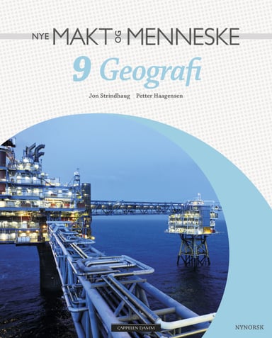 Omslag av "Nye Makt og Menneske 9 Geografi"