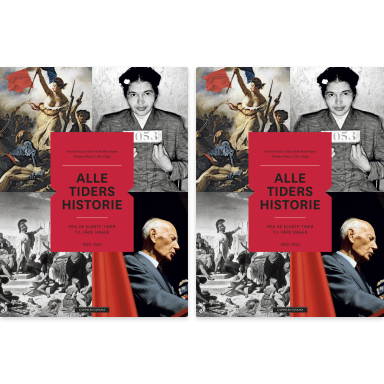 Omslag fra verk "Alle tiders historie Vg2–3 (K06)"