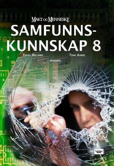 Omslag av "Makt og Menneske Samf 8 nyn"