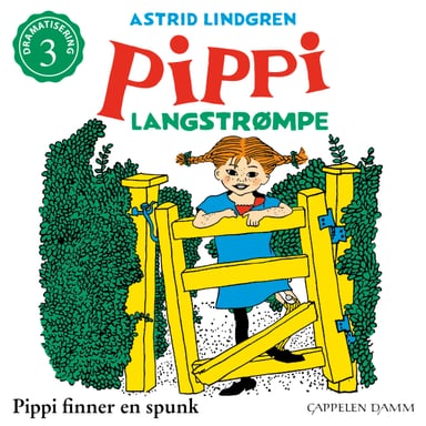 Omslag av "Pippi finner en spunk"