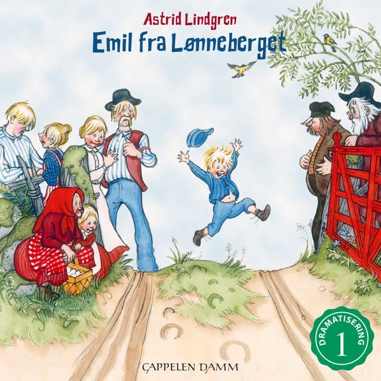 Omslag Emil fra Lønneberget av Astrid Lindgren (Lydbok)