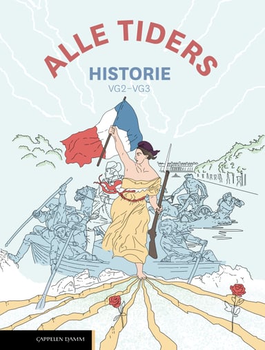 Omslag av "Alle tiders historie vg2-3 Unibok (2026)"