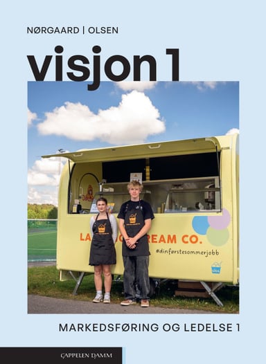 Omslag av "Visjon 1 Unibok (2026)"