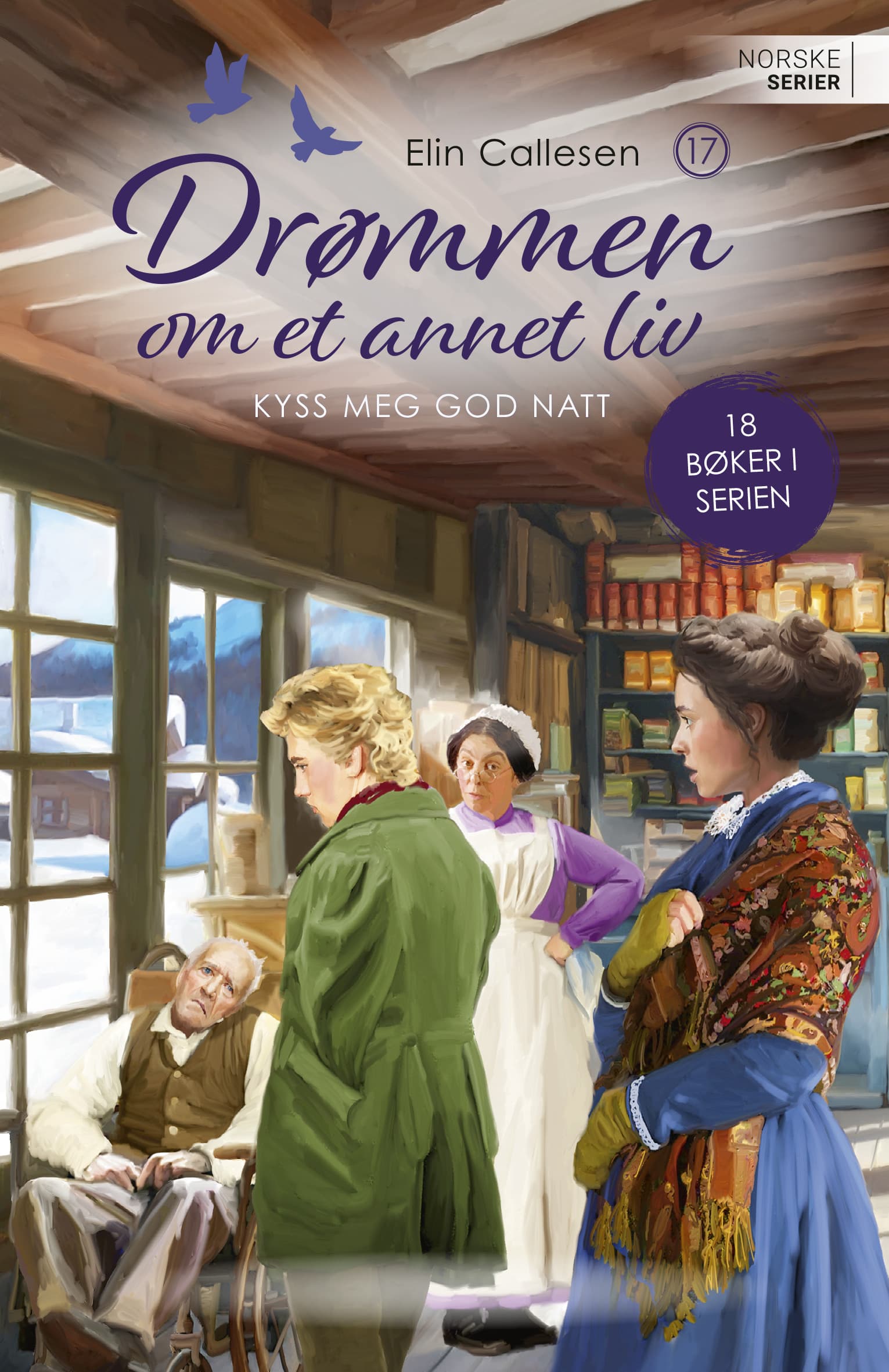Omslag Kyss meg god natt av Elin Callesen (Ebok)