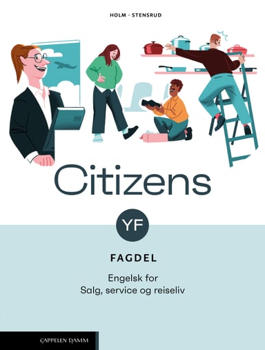 Omslag av "Citizens YF Fagdel: Salg, service og reiseliv Unibok (2026)"