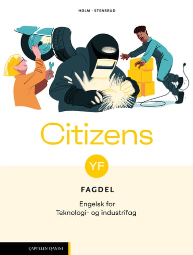 Omslag av "Citizens YF Fagdel: Teknologi- og industrifag Unibok (2026)"
